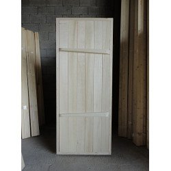 Дверь банная Осина 760х1900 глухая Новгород