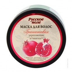 Маска для волос Гранатовая 'Русское поле' укрепляющая (250 мл) Маска для волос Гранатовая 'Русское поле' укрепляющая (250 мл)