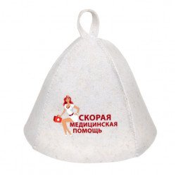Шапка 'Медсестра', 'Hot Pot' войлок 100% Шапка 'Медсестра', 'Hot Pot' войлок 100%